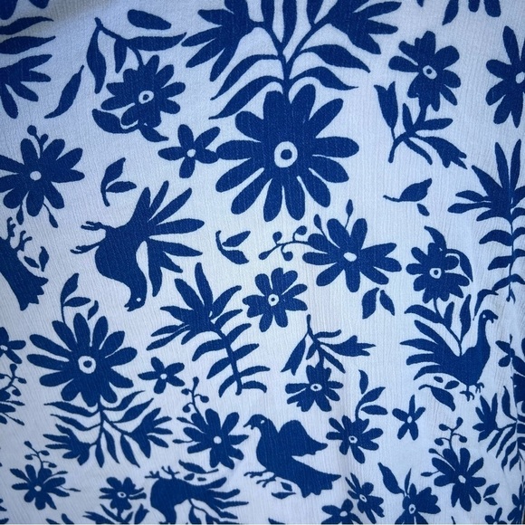 Show Me Your Mumu Peta Tunic Senorita Bluebird Caftan Style Small Beach Boho GUC - Picture 6 of 8